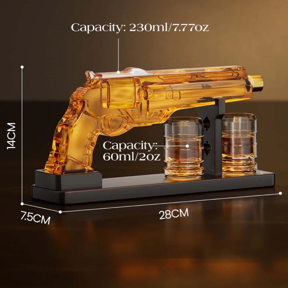 Kollea Ace Whiskey Decanter Set - Picture 2 of 4